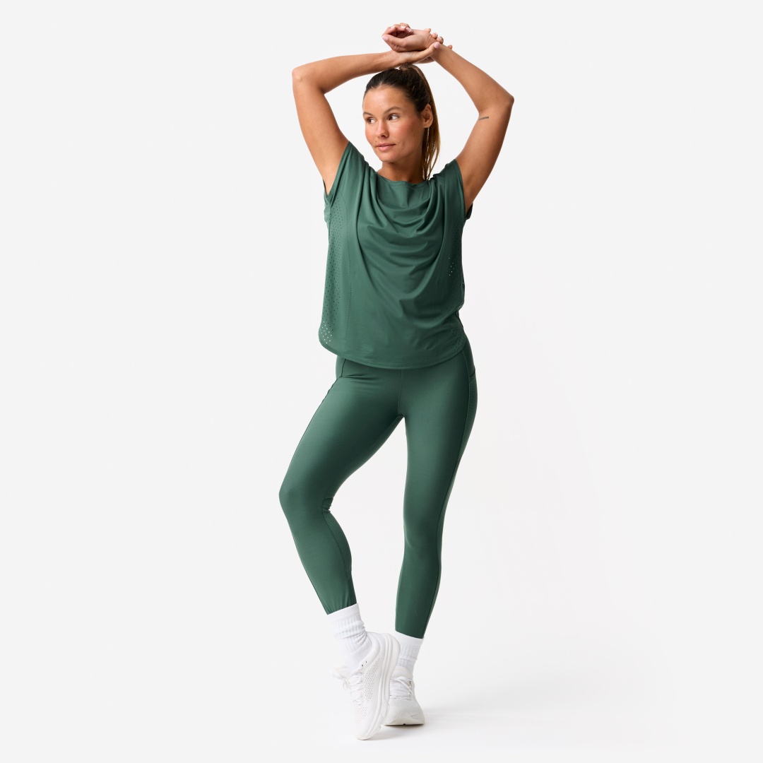 Леггинсы Decathlon зеленый