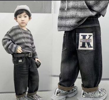 Джинсы прямые Child store черный