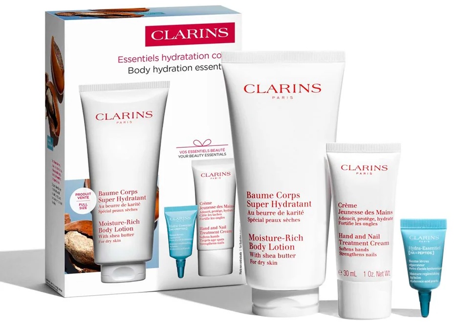 Clarins BODY MOISTURIZING набор по уходу за лицом для женщин