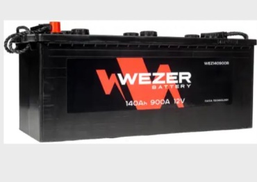 WEZER WEZ140900R Аккумулятор 140 Ач боковая, прямая