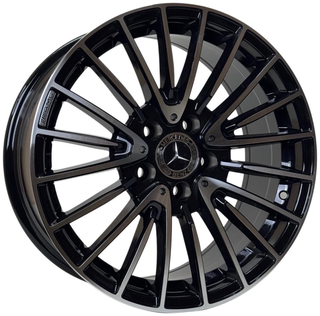 Wheels 1779DD 8x17/5x112 D66.6 ET35 4 диска черный, хром