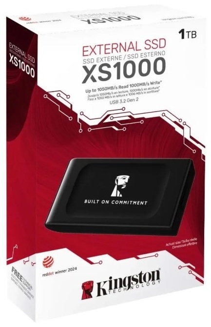 Внешний накопитель Kingston SXS1000/1000GA 1000 Гб