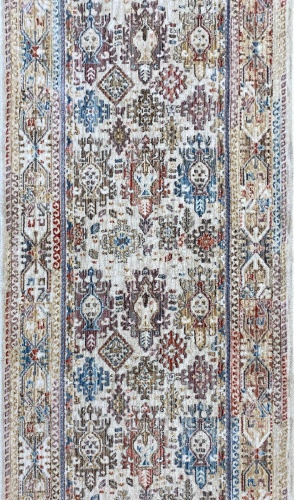 Ковровая дорожка Valentis короткий ворс, хлопок, полиэстер, 100 см x 3 м