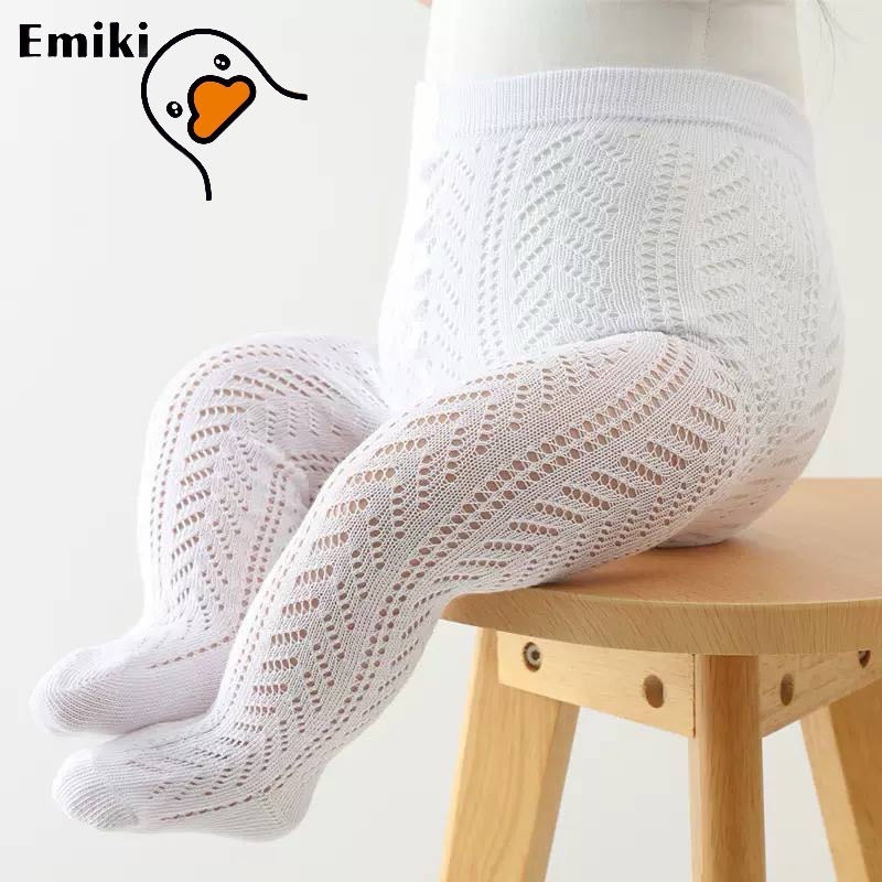 Колготки Emiki белый, бежевый