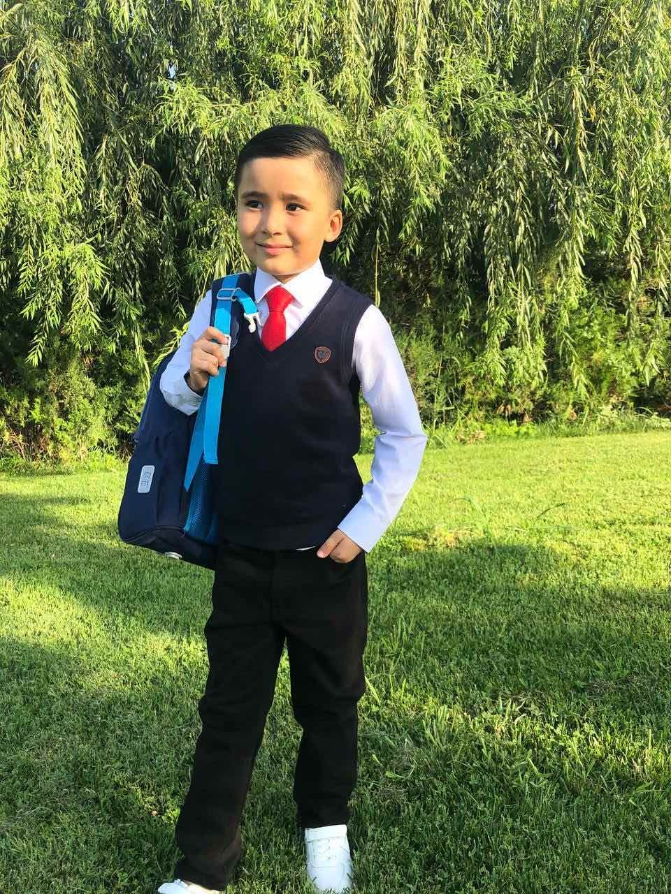 Школьный жилет ISTAM LUXURY синий