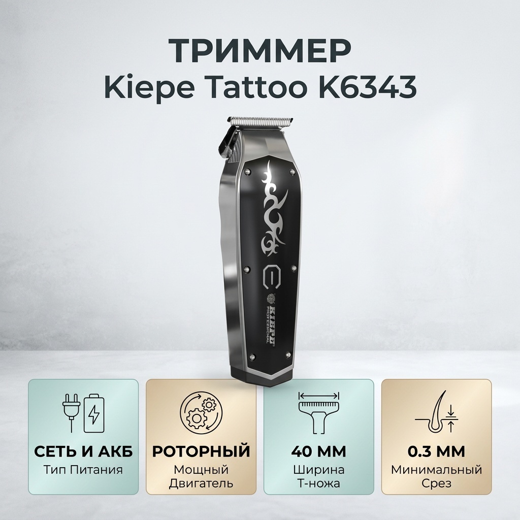 Kiepe триммер K6343 черный