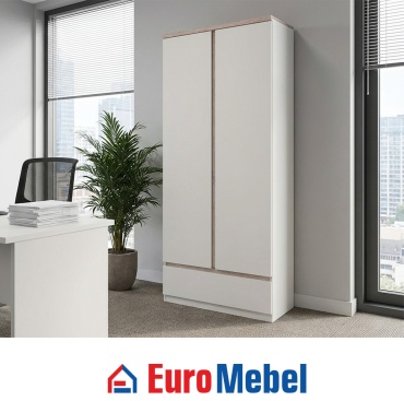 Шкаф для документов Euromebel Лима, 90х40.6х209.5 см