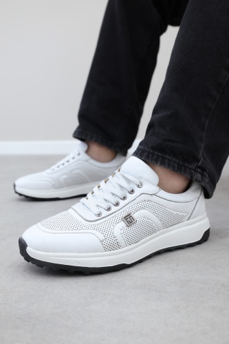 Кроссовки FastStep Кожаные кроссовки белый