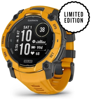 Garmin Instinct 3 Solar 50 мм оранжевый-оранжевый