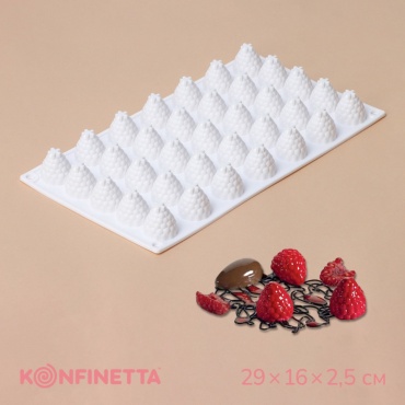 KONFINETTA для льда, для десерта, для мармелада, для конфет 9294386, силикон