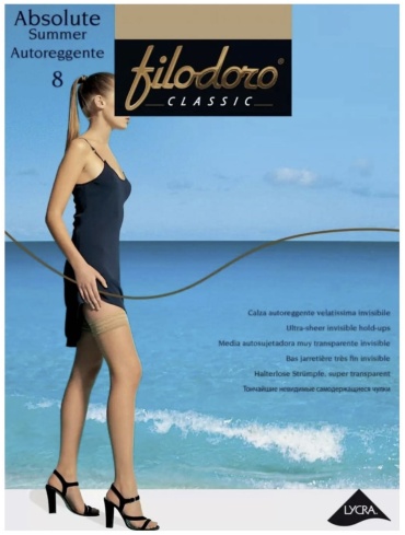 Чулки Filodoro черный