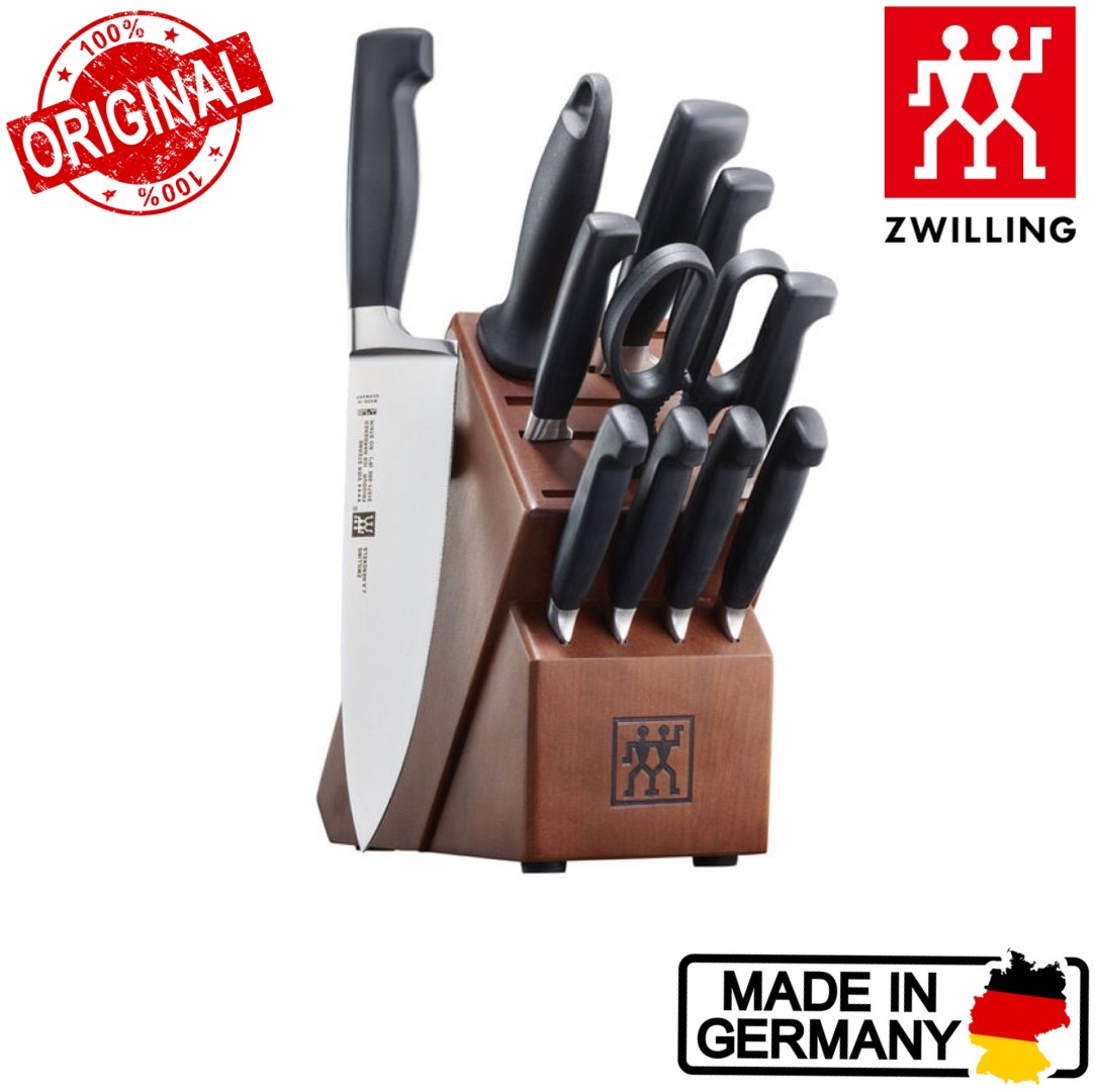 Универсальный ZWILLING Knife Block Set, лезвие: углеродистая сталь 9 шт