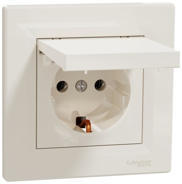 Розетка Schneider Electric EPH3100123, кремовый