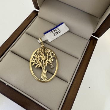 Подвеска Italian Gold 93637 вес 2.64 г золото, без вставок