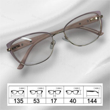 Elite Optical N.K.Karl для компьютера Очки для зрения очки ES4105 розовый -3.75