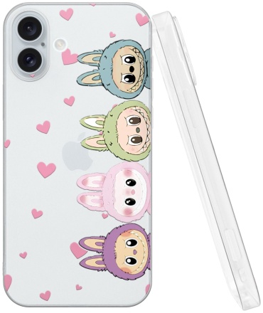Чехол Mcover для Apple iPhone 16 Plus рисунок