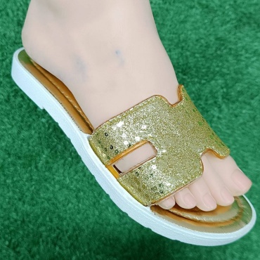 Шлепанцы Fashion Lady золотистый