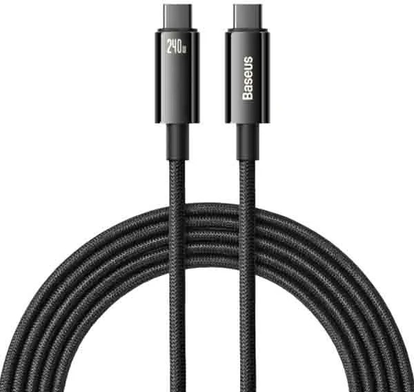 Купить Кабель Baseus USB TypeC (M) черный в Алматы – Магазин на Kaspi.kz