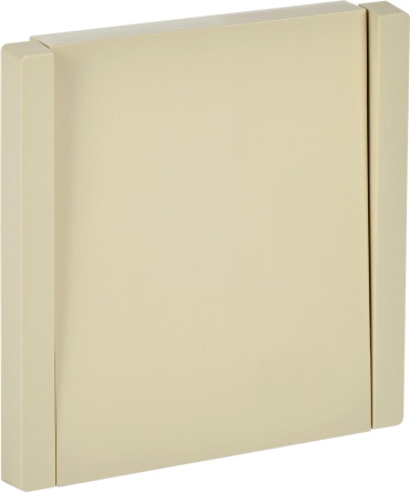 Выключатель клавишный IEK FP-V10-0-10-1-K10, ваниль