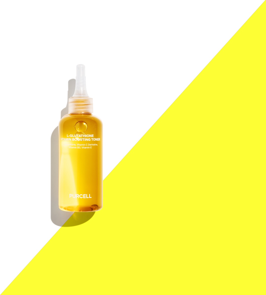 PURCELL тоник Восстанавливающий тоник L-Glutathione Vitamin Boosting Toner придает коже сияние и глубоко увлажняет, идеально подходит для ухода за тусклой и неровной кожей. 150 мл