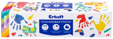 Акриловые Erhaft LV3004 мультиколор 4 шт 10 мл