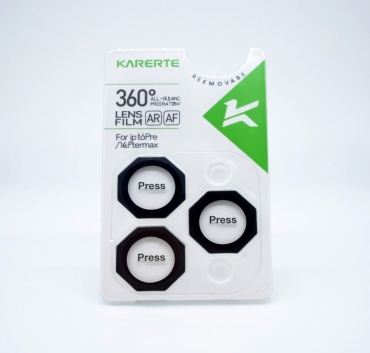 Стекло KARERTE для Apple iPhone 17 Pro Max OCTAGON синий
