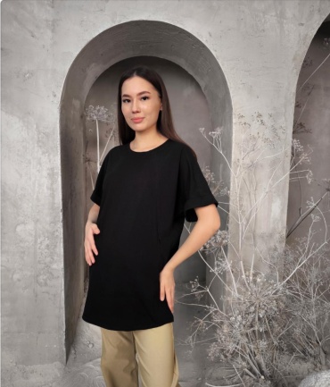 Футболка Sweetmama.kz черный