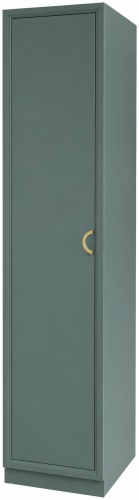 Шкаф-пенал Мебель в Дом Флора, 49.2x230.4х60 см, зеленый
