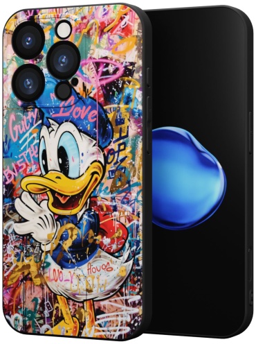 Чехол Mcover для Apple iPhone 16 Pro рисунок