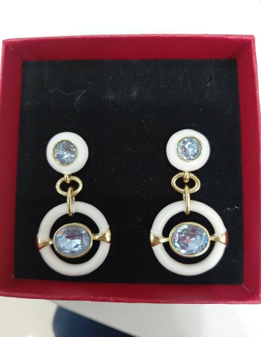 Серьги ABC Fashion бижутерный сплав, фианит