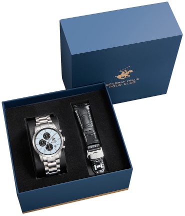Кварцевые Beverly Hills Polo Club BP3861X.300 нержавеющая сталь