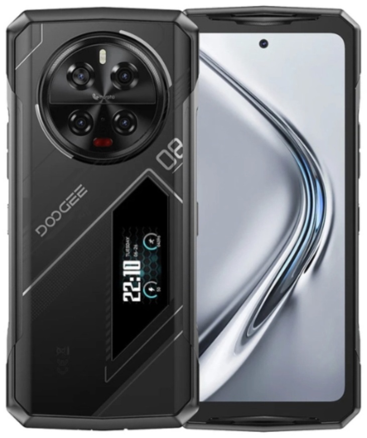 Смартфон DOOGEE V40 Pro 16 ГБ/512 ГБ черный