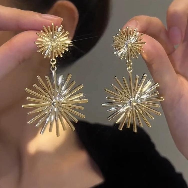 Серьги DAMITA.KZ бижутерный сплав, без вставок