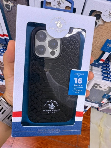 Чехол Santa Barbara для Apple iPhone 16 Pro черный