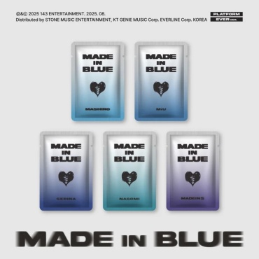 143 Entertainment MADEIN S - MADE IN BLUE Platform EVER RANDOM Version