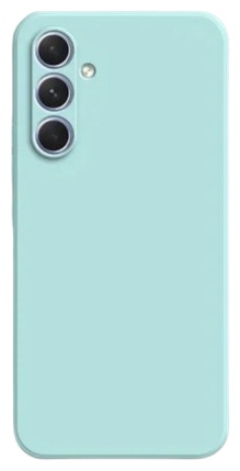 Чехол для Samsung S24 FE бирюзовый