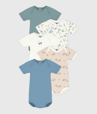 Набор боди Petit Bateau мультиколор