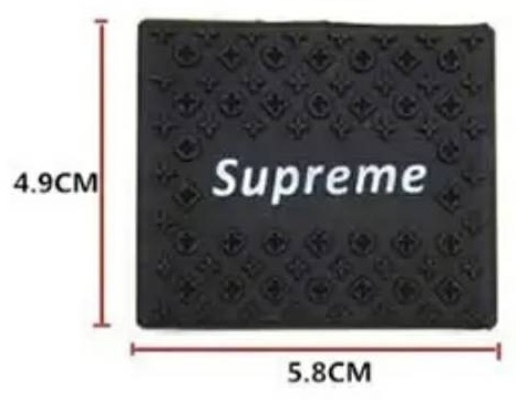 Supreme кольцо против скольжения для машинки 5.8 см силикон