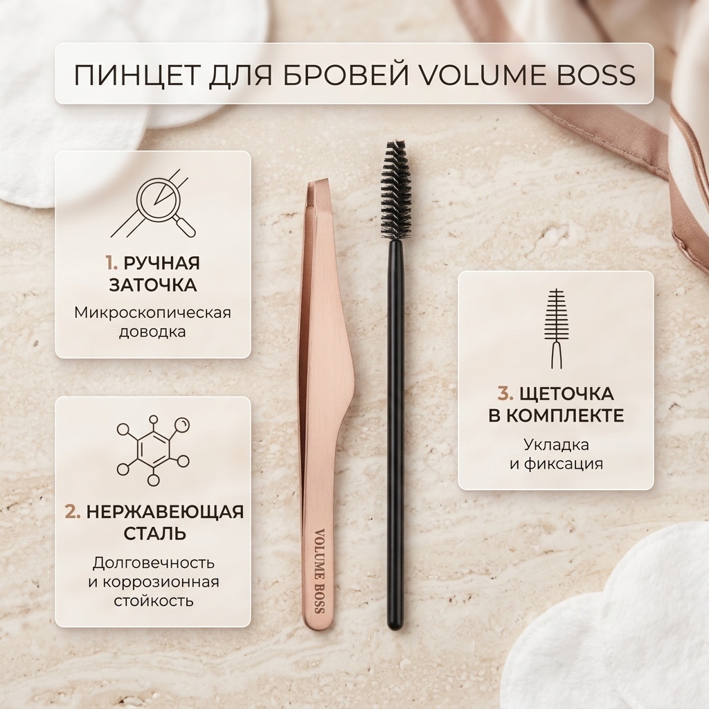 Volume Boss пинцет 1 шт