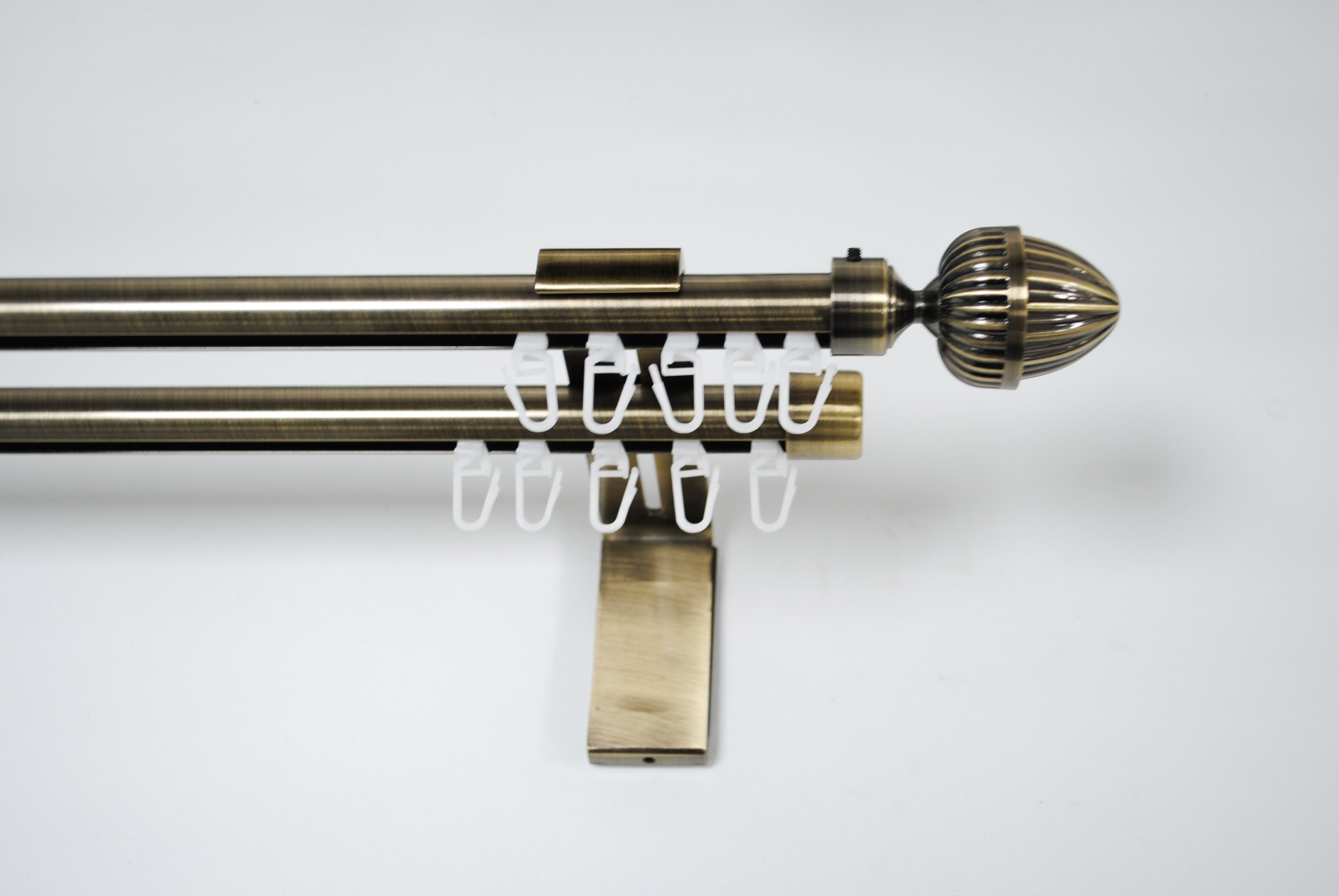 Карниз DSA-decor профильный двухрядный бронзовый 300 см
