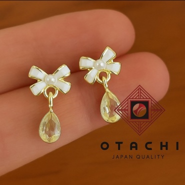 Серьги OTACHI бижутерный сплав, без вставок