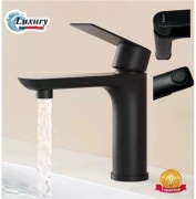 Смеситель LUXURY Life LYX 1122-9, нержавеющая сталь, цвет черный