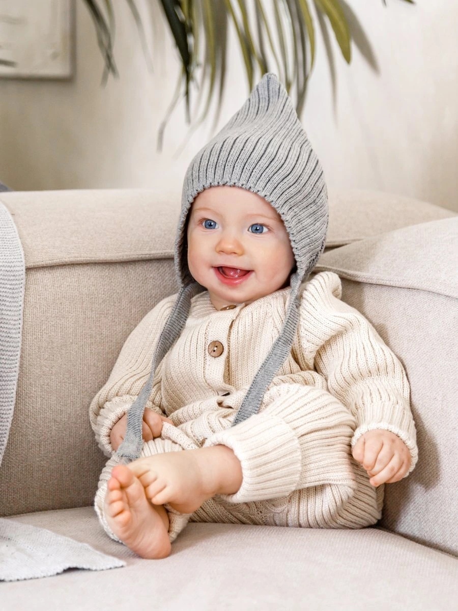 Шапка Amarobaby (С) AB-OD22-PLEl16/11-42 серый 42, 44
