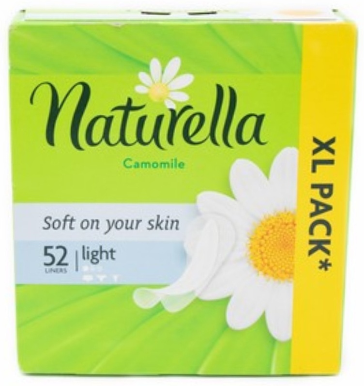 Naturella прокладки ежедневные Camomille light 52 шт