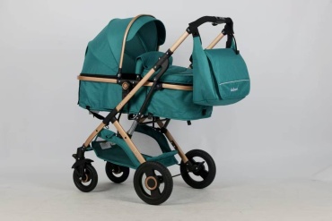 Коляска трансформер Tiny Tots BELE-321, бирюзовый