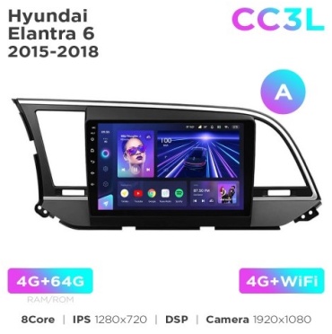 Teyes CC3L в штатное место Hyundai