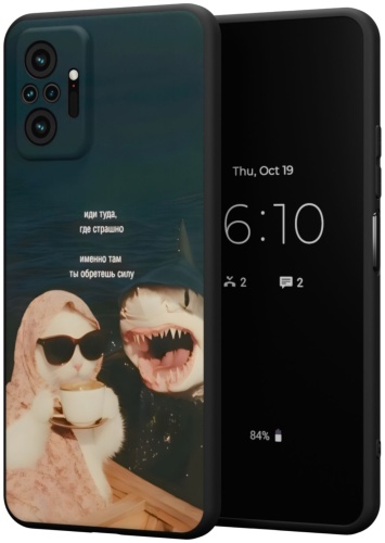 Чехол Mcover для Xiaomi Redmi Note 10 Pro рисунок