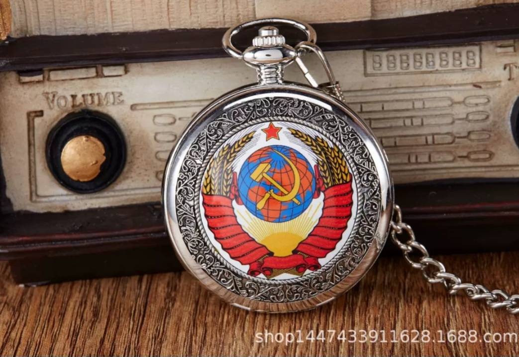 Карманные часы механические 50 мм