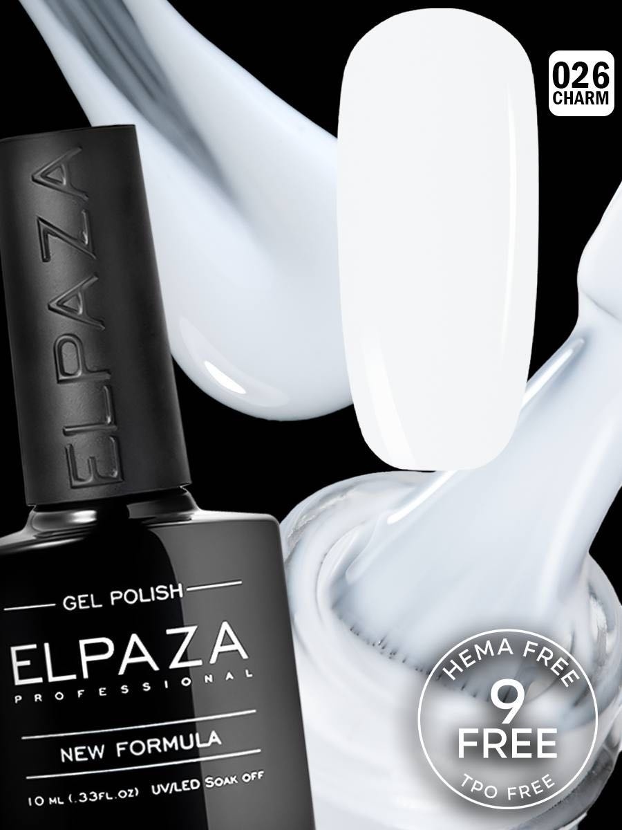 ELPAZA гель-лак Charm 26 глянцевое 10 мл