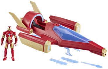 Набор Avengers Iron Man Blast Battle Jet Железный человек на самолете